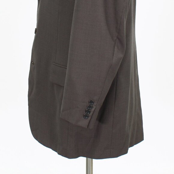 Tom James 44L 36x32 Green Houndstooth 3-Button Suit R489 - Picture 8 of 15